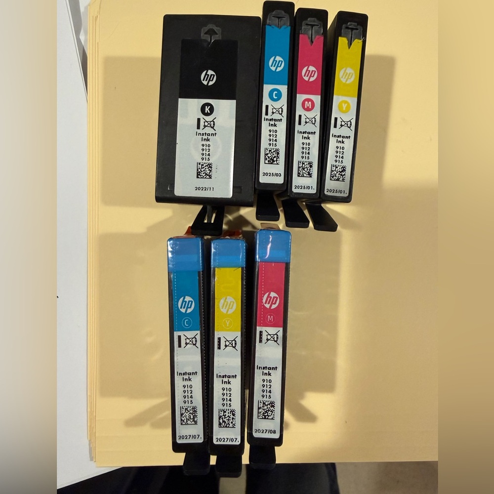 HP Instant Ink Cartridge Color Set